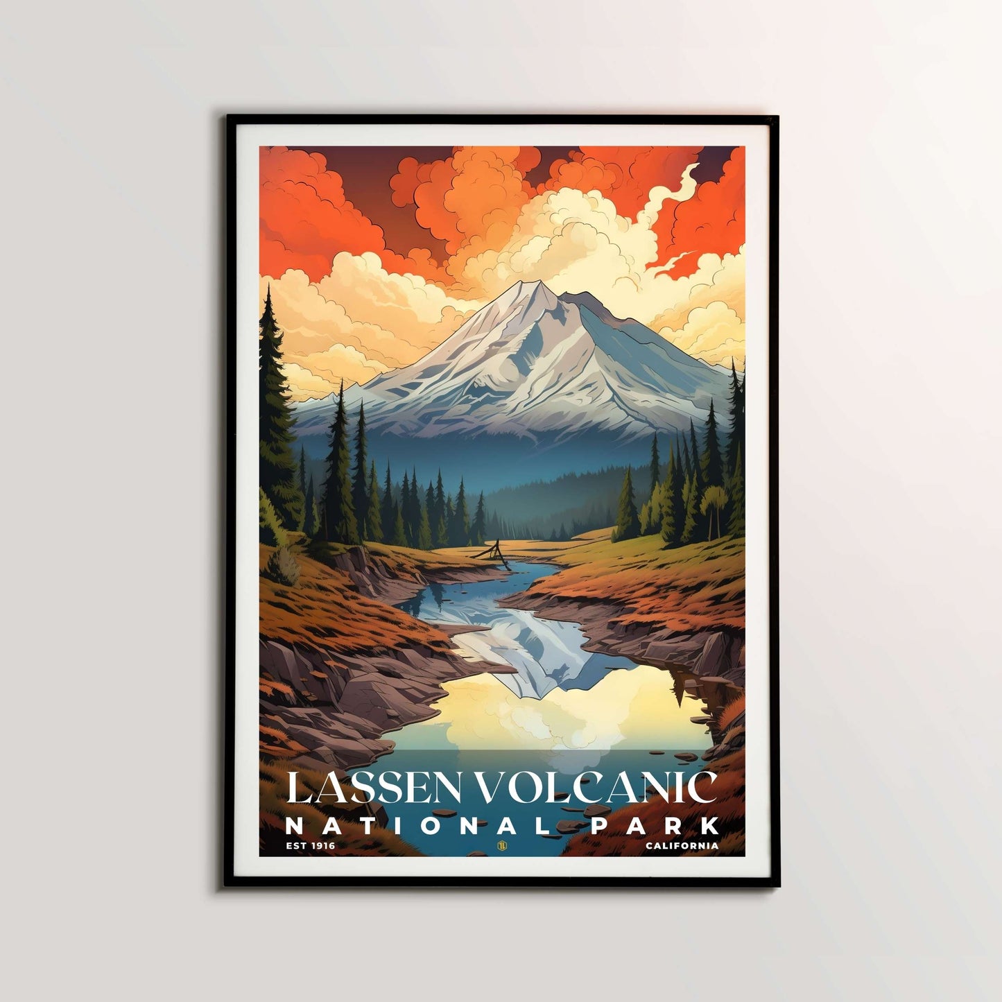 Lassen Volcanic National Park Poster | S07