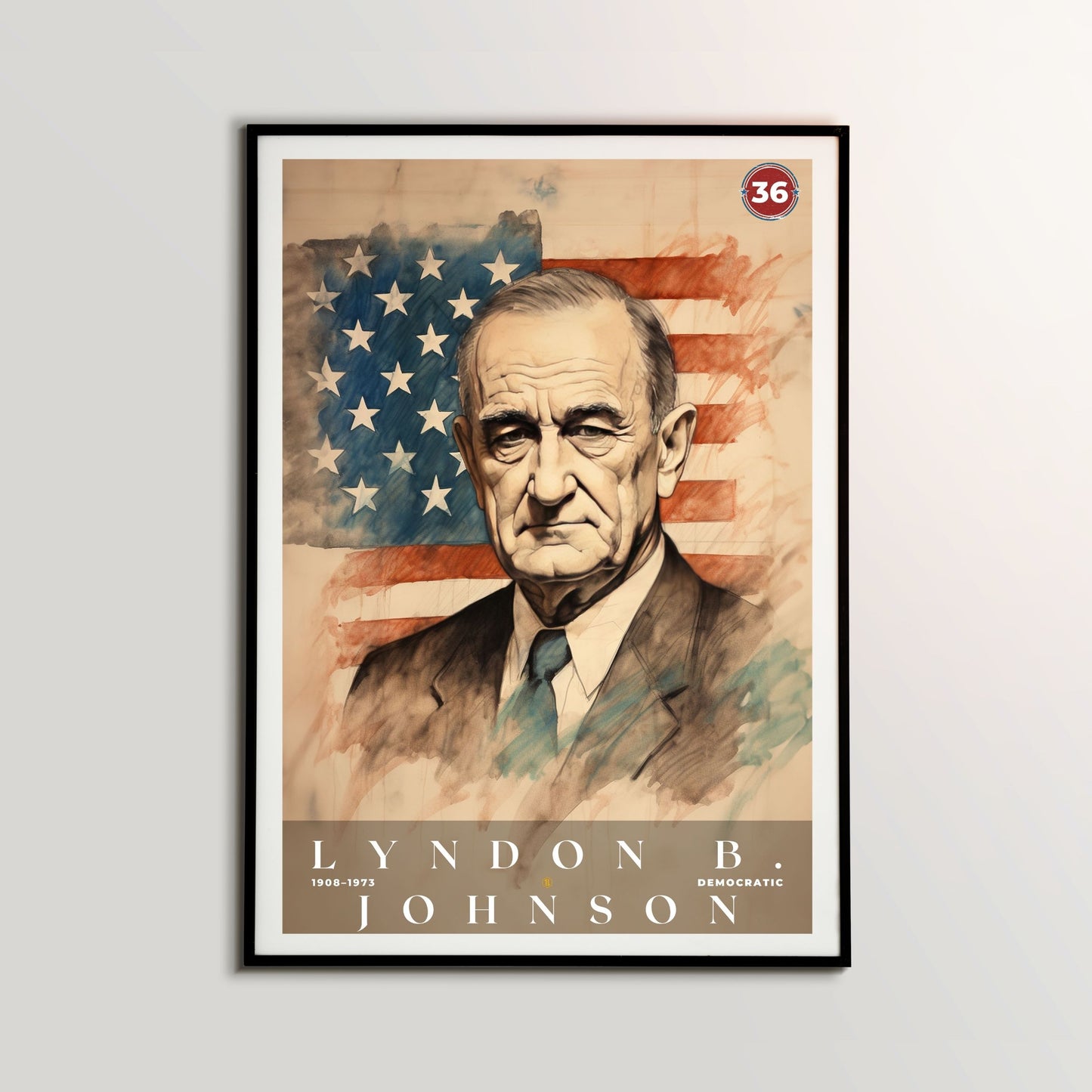 Lyndon B Johnson Poster | S03