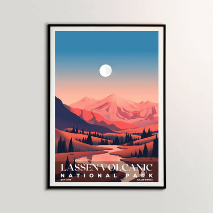 Lassen Volcanic National Park Poster | S03