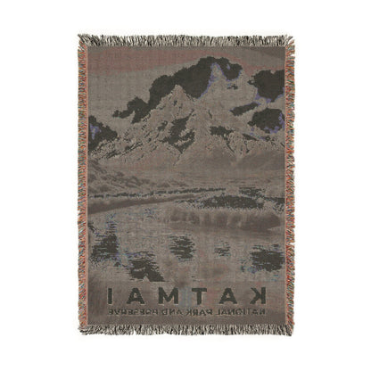 Katmai National Park Woven Blanket | S15