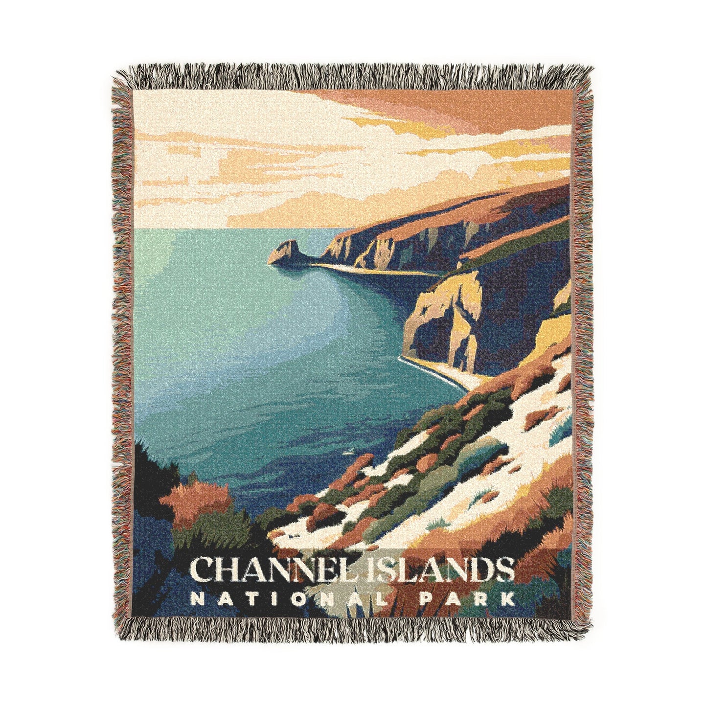 Channel Islands National Park Woven Blanket | S01