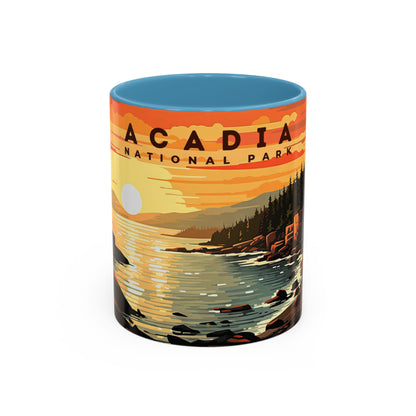 Acadia National Park Mug | Accent Coffee Mug (11, 15oz)