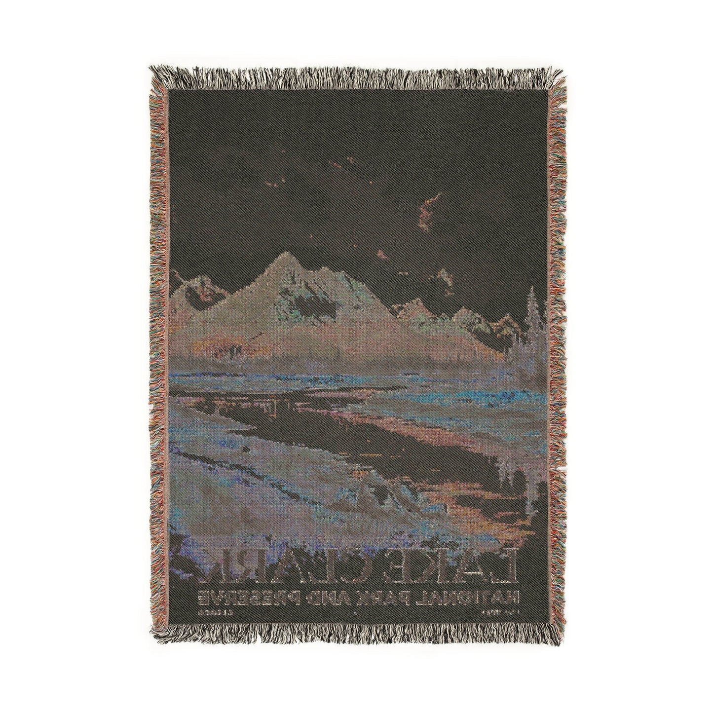 Lake Clark National Park Woven Blanket | S04