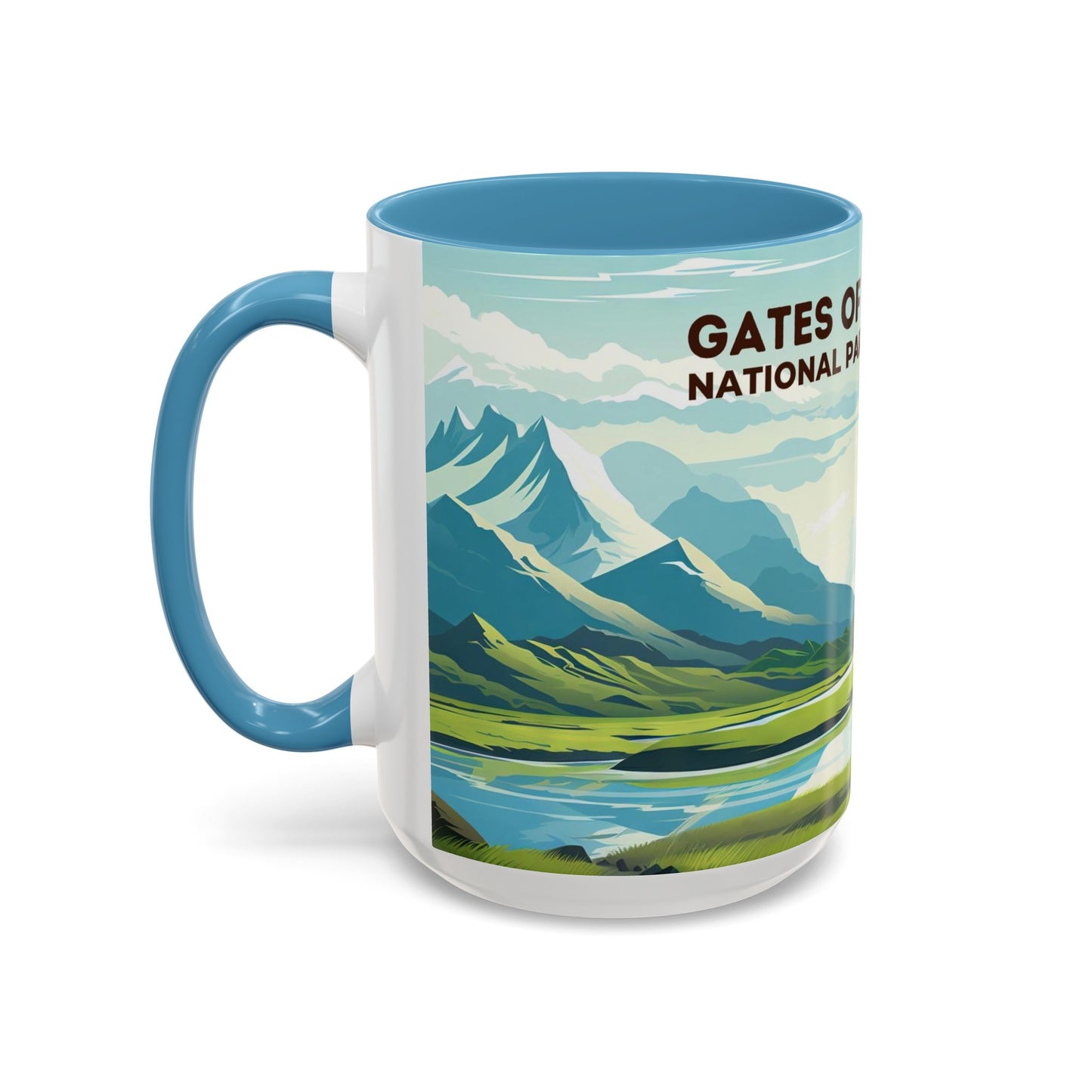 Gates of the Arctic National Park Mug | Accent Coffee Mug (11, 15oz)