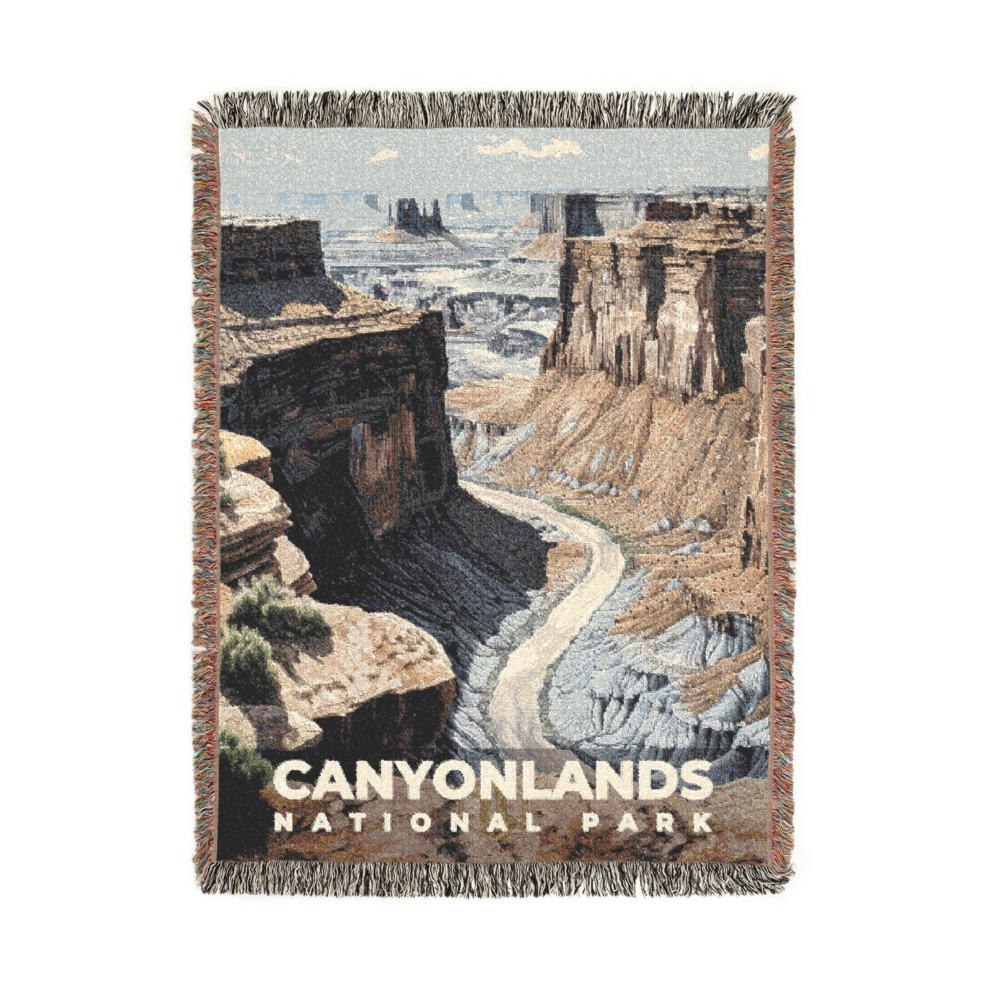 Canyonlands National Park Woven Blanket | S17