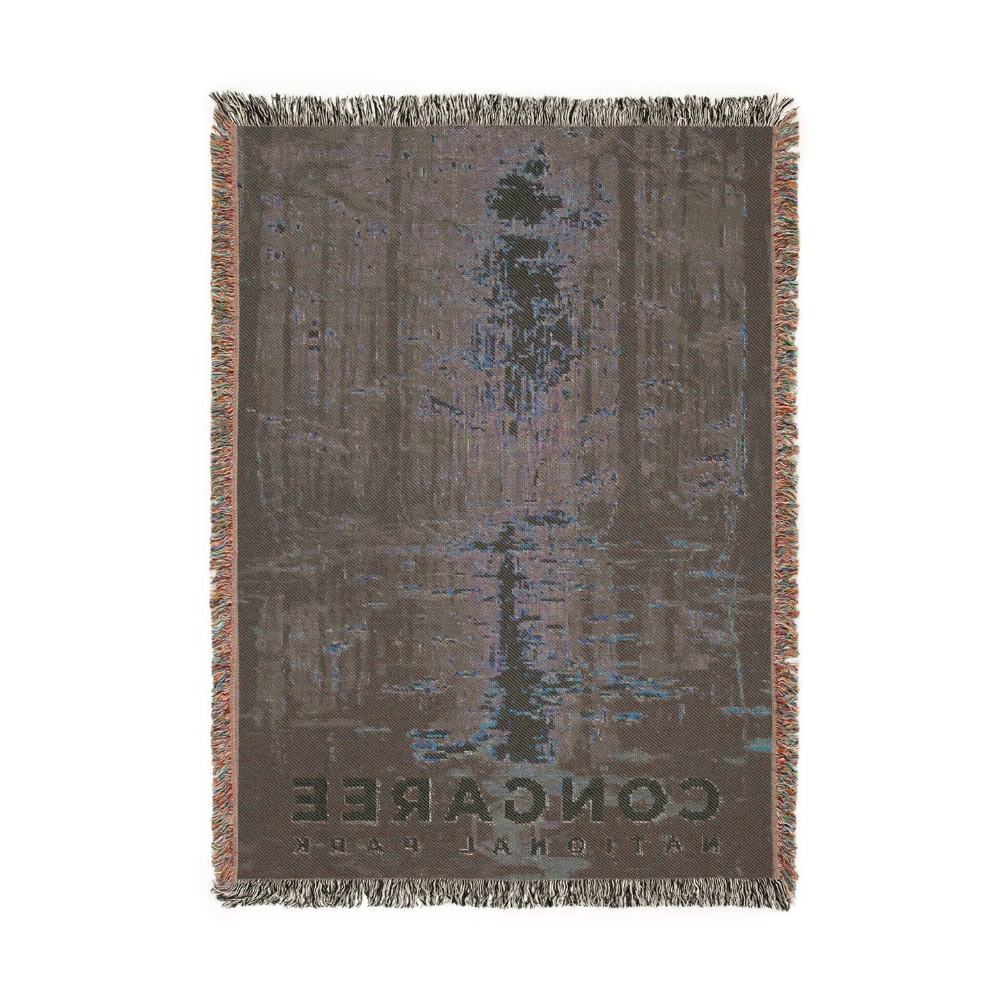 Congaree National Park Woven Blanket | S14