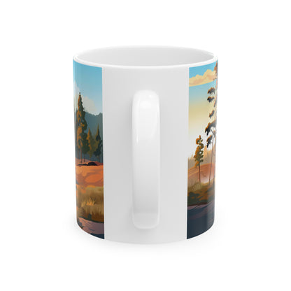 Hot Springs National Park Mug | White Ceramic Mug (11oz, 15oz)