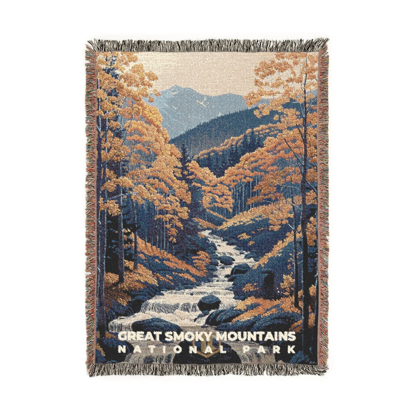 Great Smoky Mountains National Park Woven Blanket | S19
