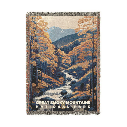 Great Smoky Mountains National Park Woven Blanket | S19