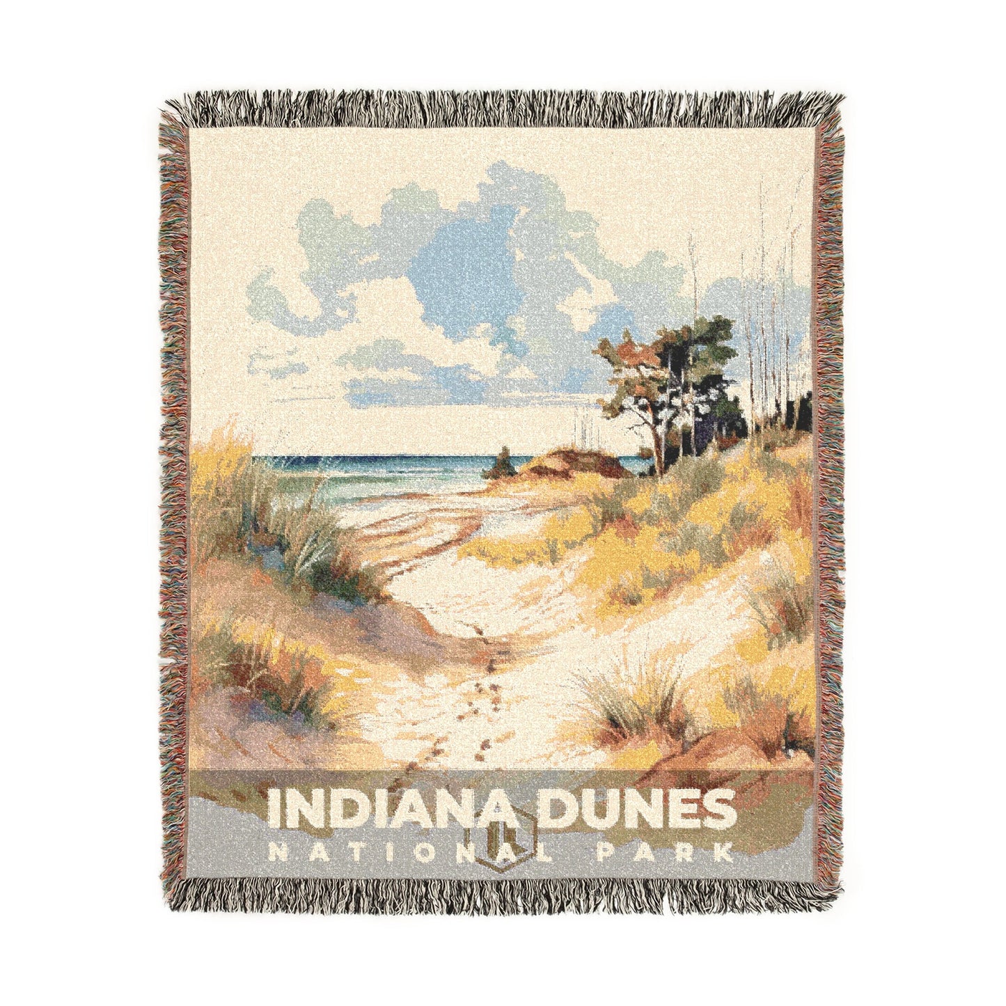 Indiana Dunes National Park Woven Blanket | S08