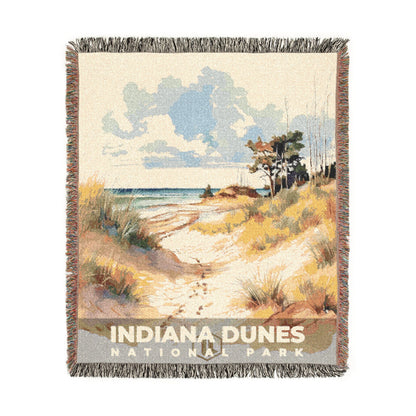 Indiana Dunes National Park Woven Blanket | S08