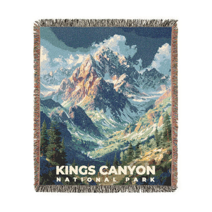 Kings Canyon National Park Woven Blanket | S13