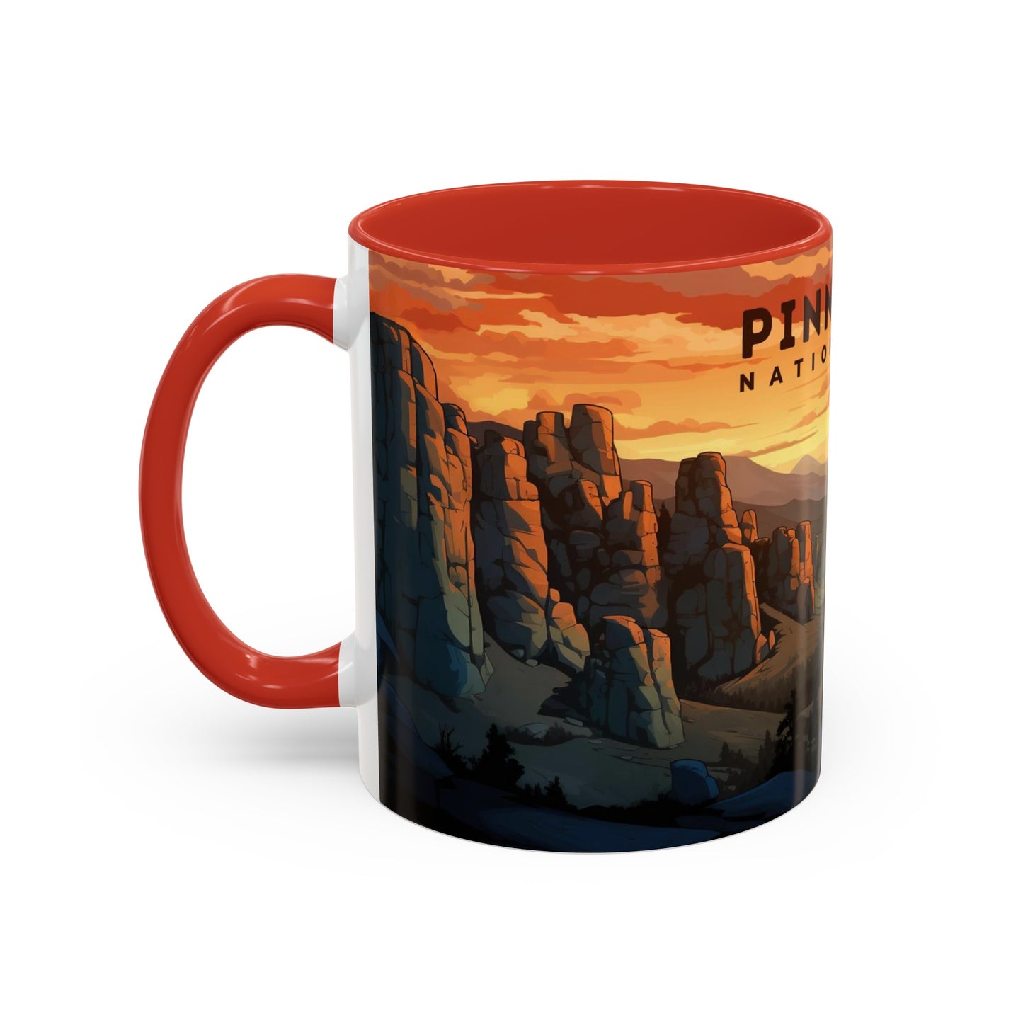 Pinnacles National Park Mug | Accent Coffee Mug (11, 15oz)