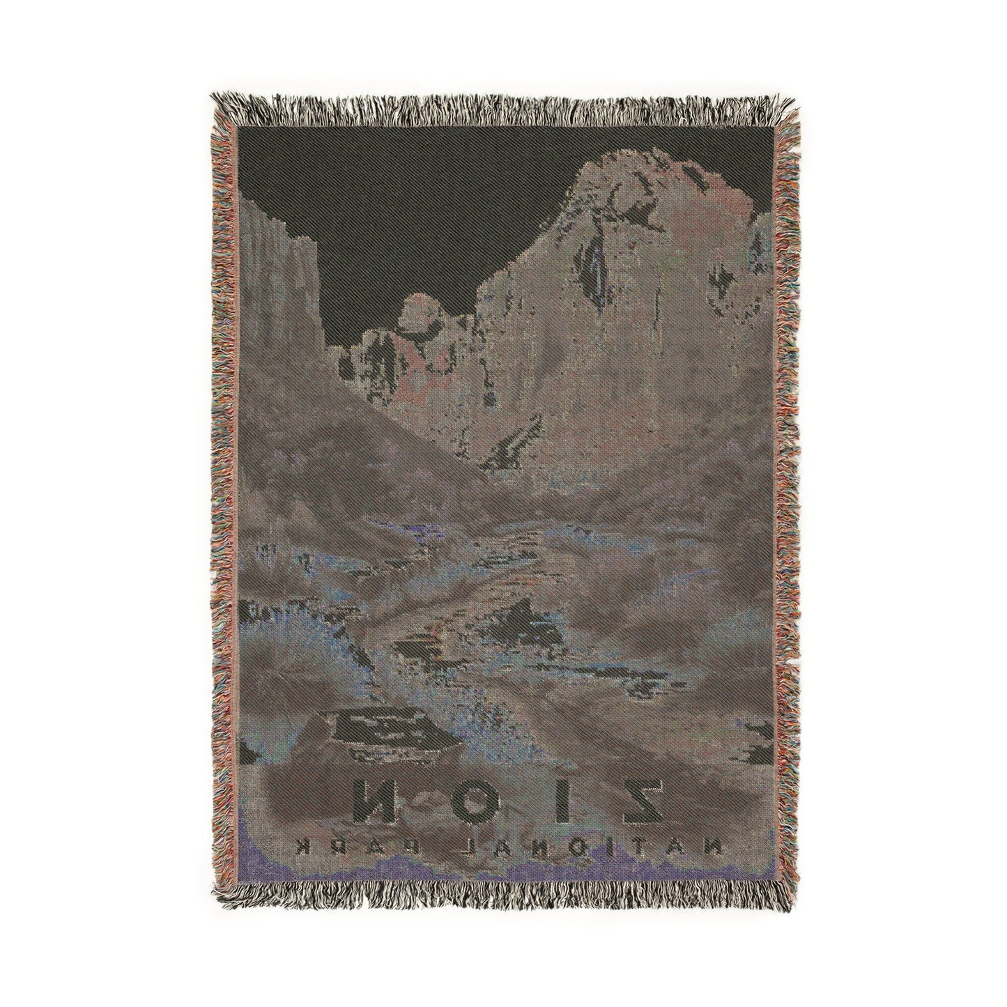 Zion National Park Woven Blanket | S17