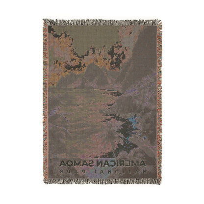 American Samoa National Park Woven Blanket | S14