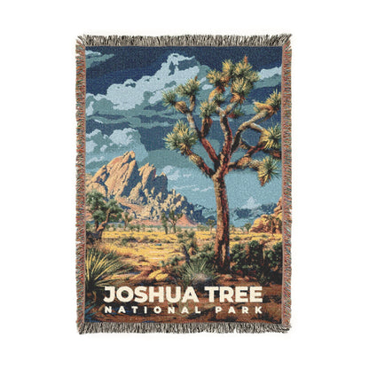 Joshua Tree National Park Woven Blanket | S16
