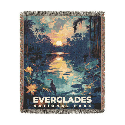 Everglades National Park Woven Blanket | S11