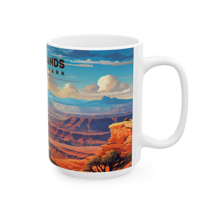 Canyonlands National Park Mug | White Ceramic Mug (11oz, 15oz)