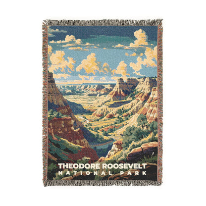 Theodore Roosevelt National Park Woven Blanket | S11