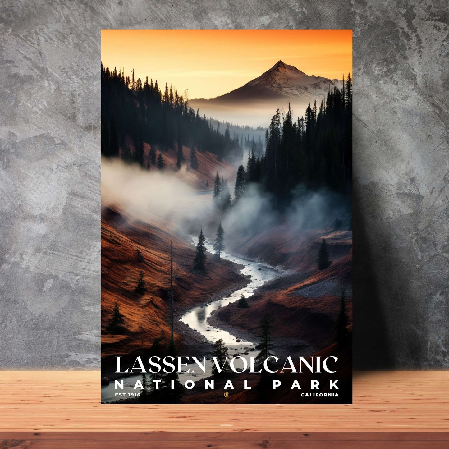 Lassen Volcanic National Park Poster | S10