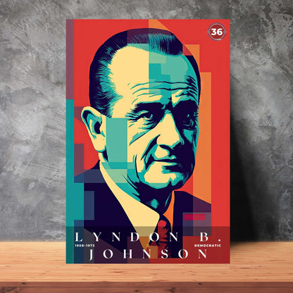 Lyndon B Johnson Poster | S01