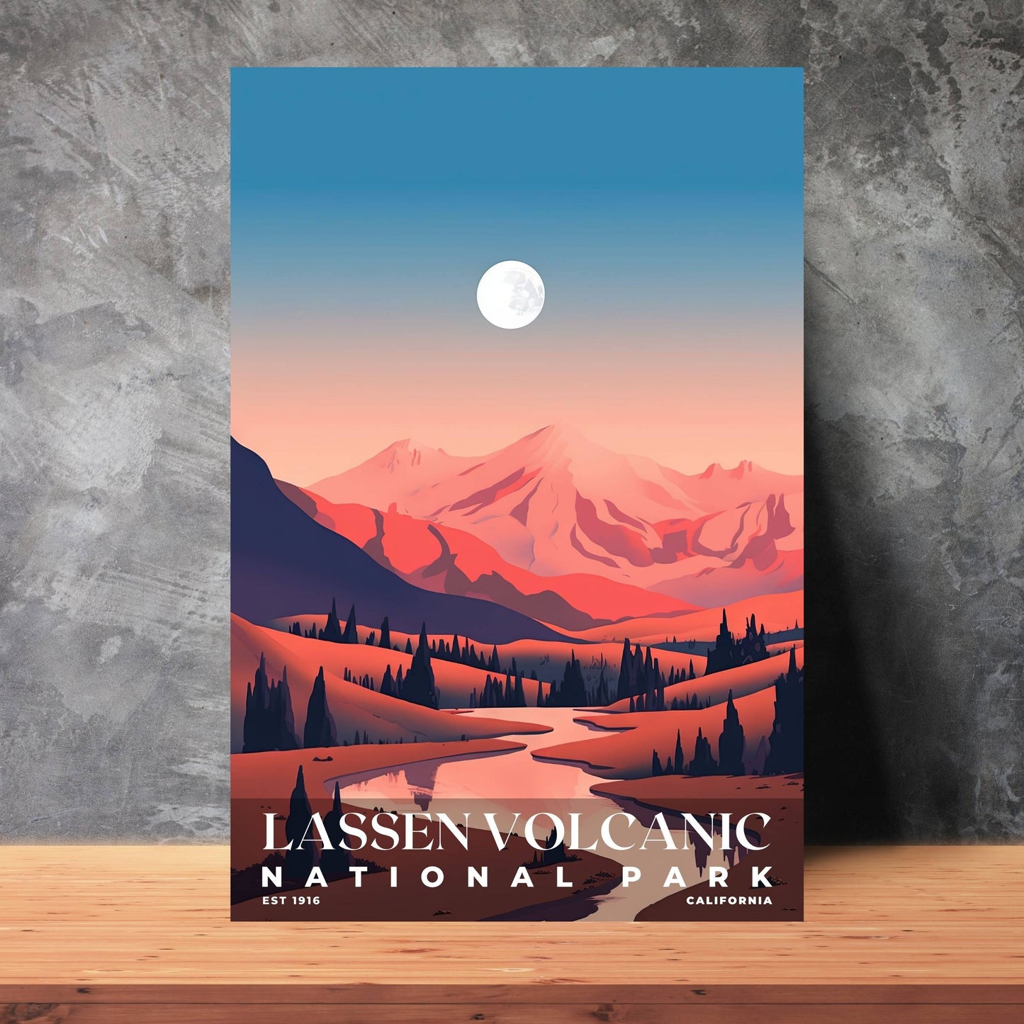 Lassen Volcanic National Park Poster | S03