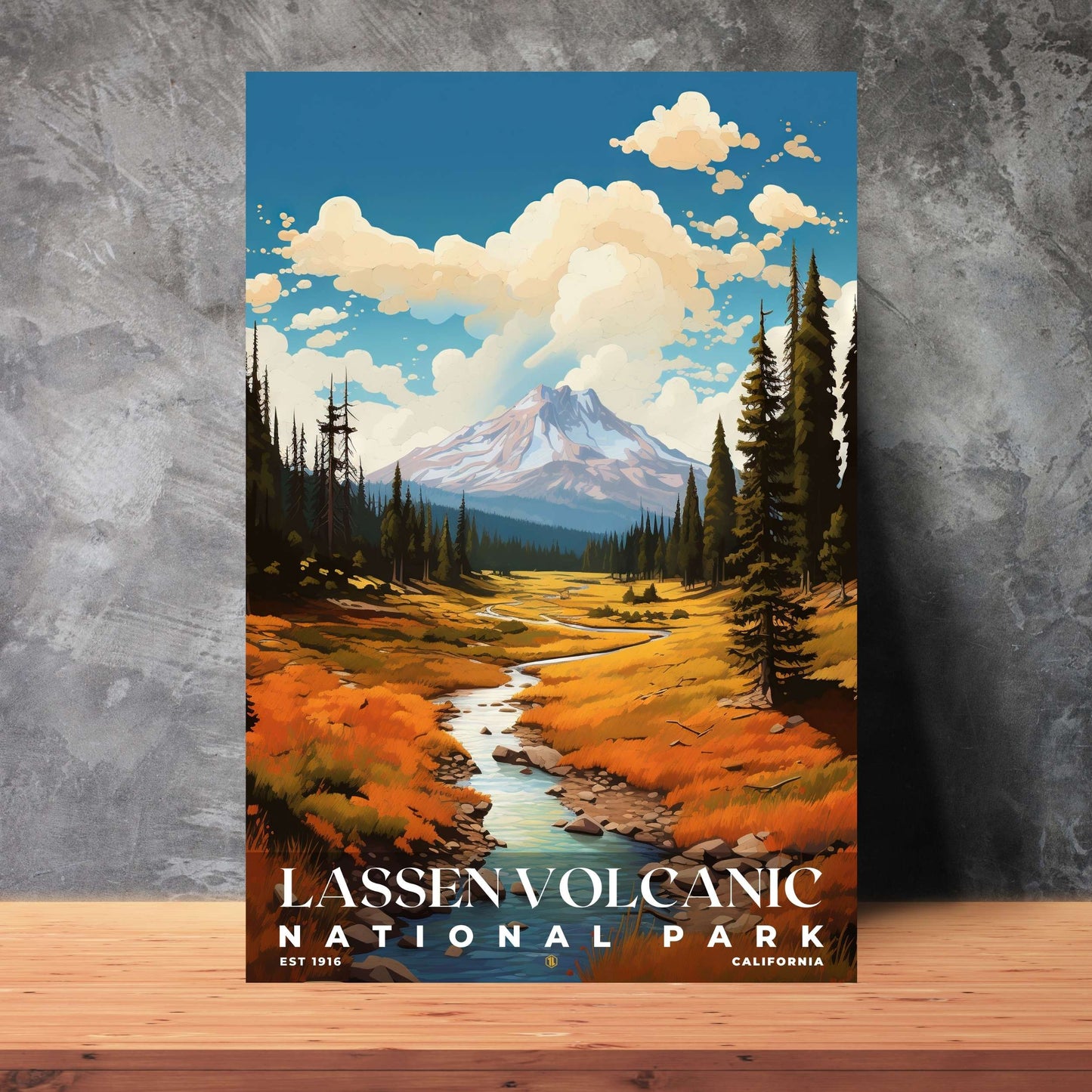 Lassen Volcanic National Park Poster | S06