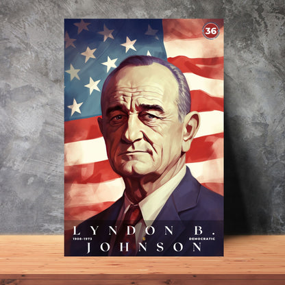 Lyndon B Johnson Poster | S02