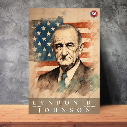 Lyndon B Johnson Poster | S03