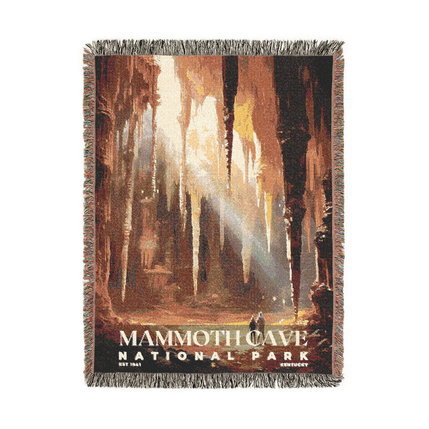 Mammoth Cave National Park Woven Blanket | S05