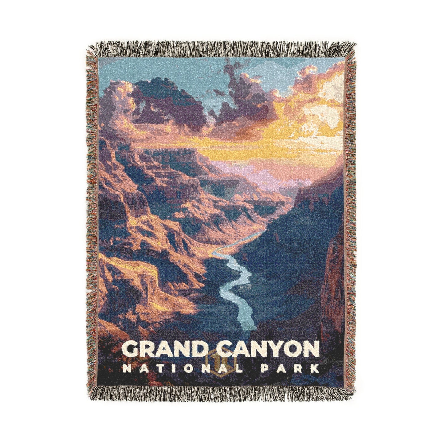 Grand Canyon National Park Woven Blanket | S13
