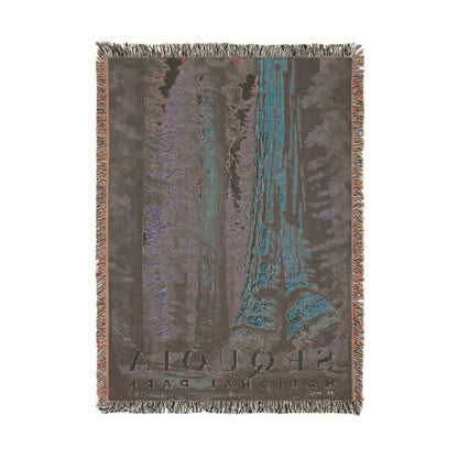 Sequoia National Park Woven Blanket | S02