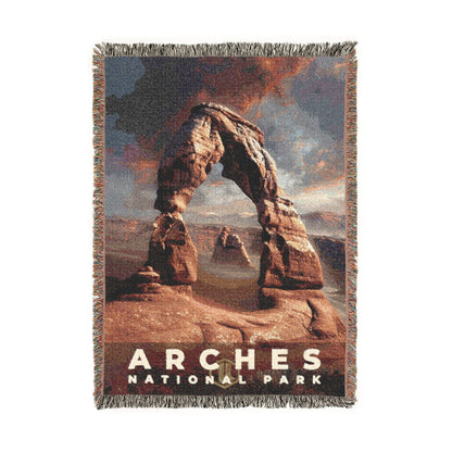 Arches National Park Woven Blanket | S12