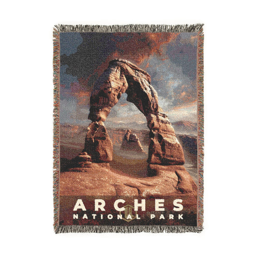 Arches National Park Woven Blanket | S12
