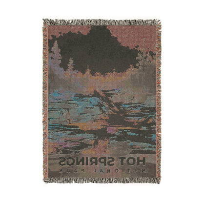 Hot Springs National Park Woven Blanket | S06
