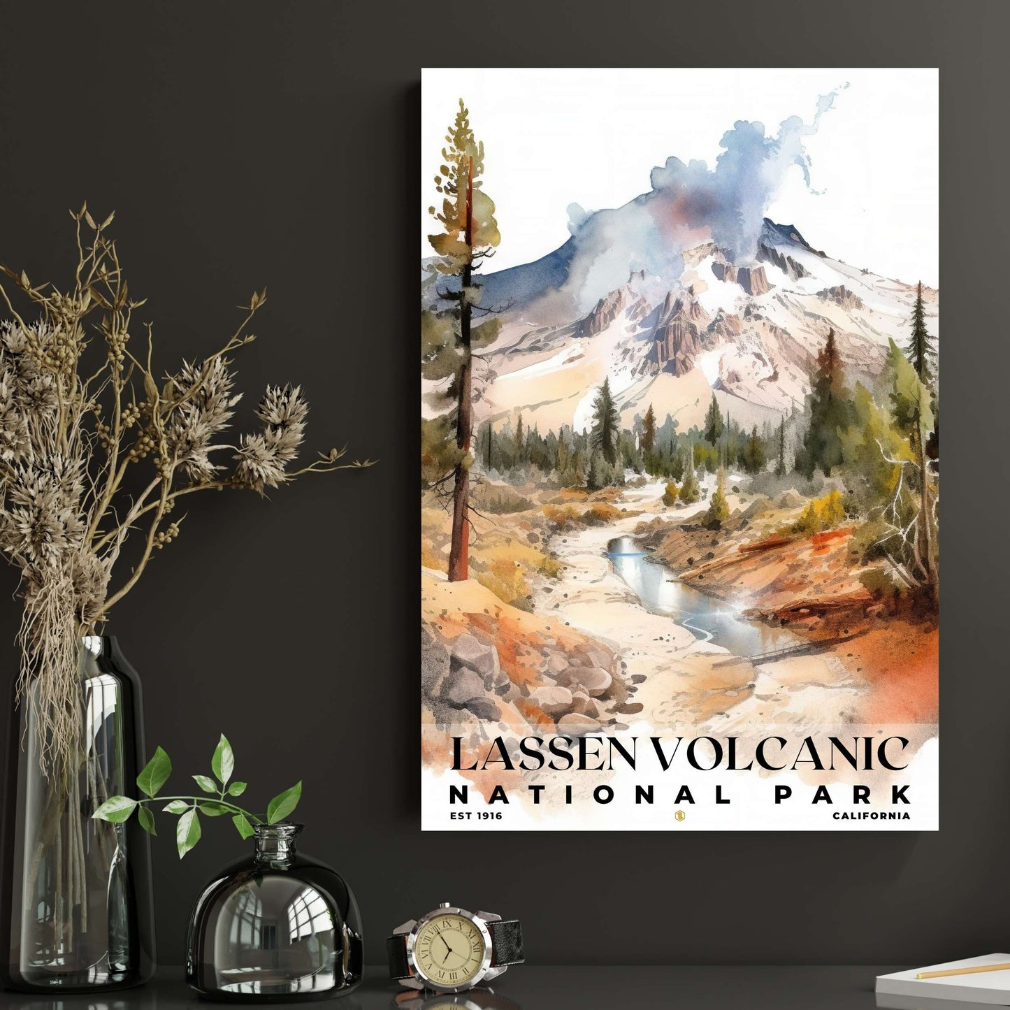 Lassen Volcanic National Park Poster | S04