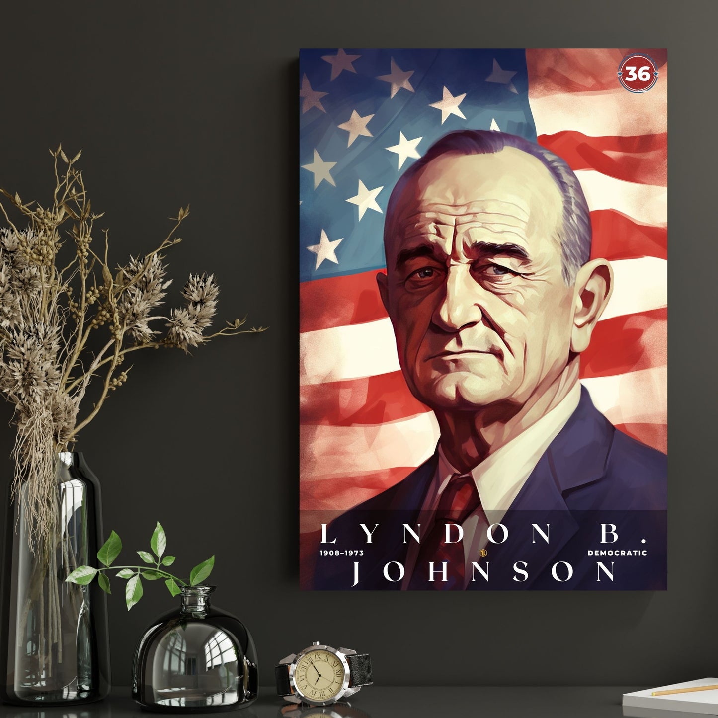 Lyndon B Johnson Poster | S02