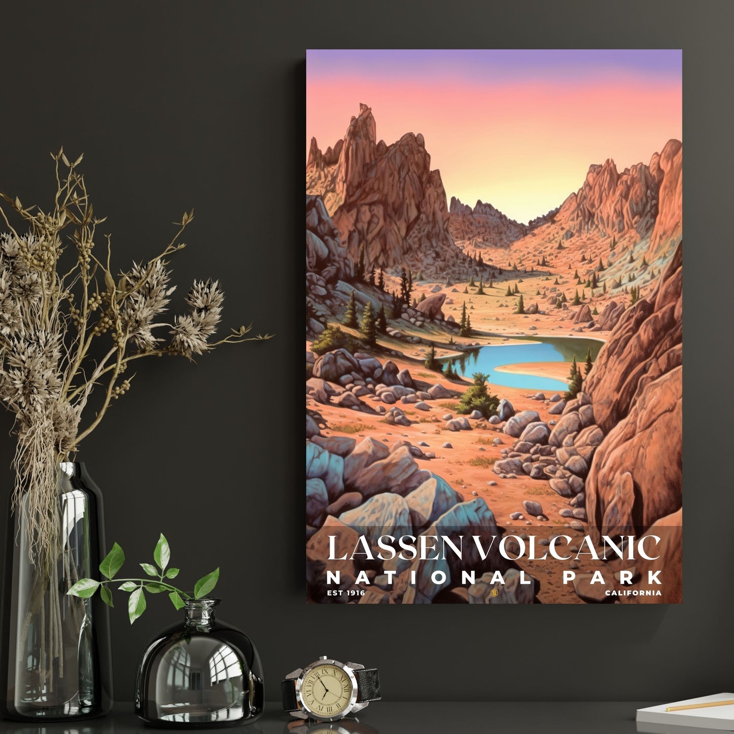 Lassen Volcanic National Park Poster | S02