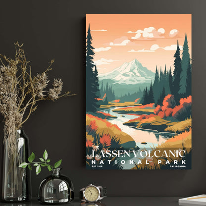 Lassen Volcanic National Park Poster | S05