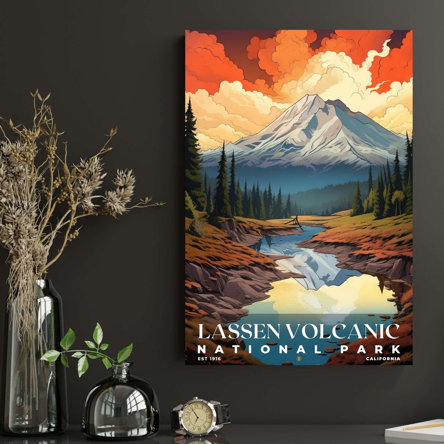 Lassen Volcanic National Park Poster | S07