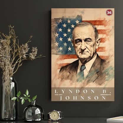 Lyndon B Johnson Poster | S03