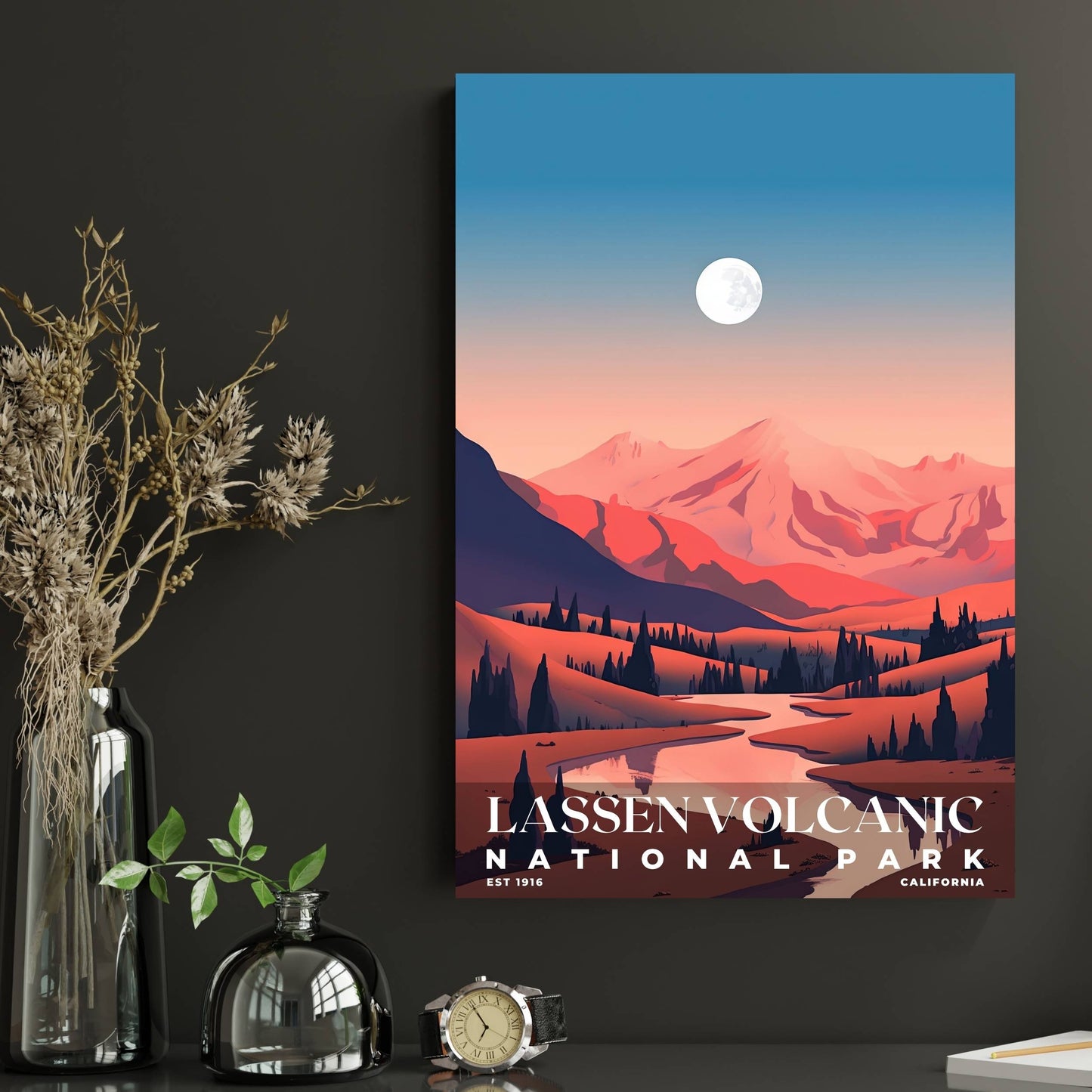 Lassen Volcanic National Park Poster | S03