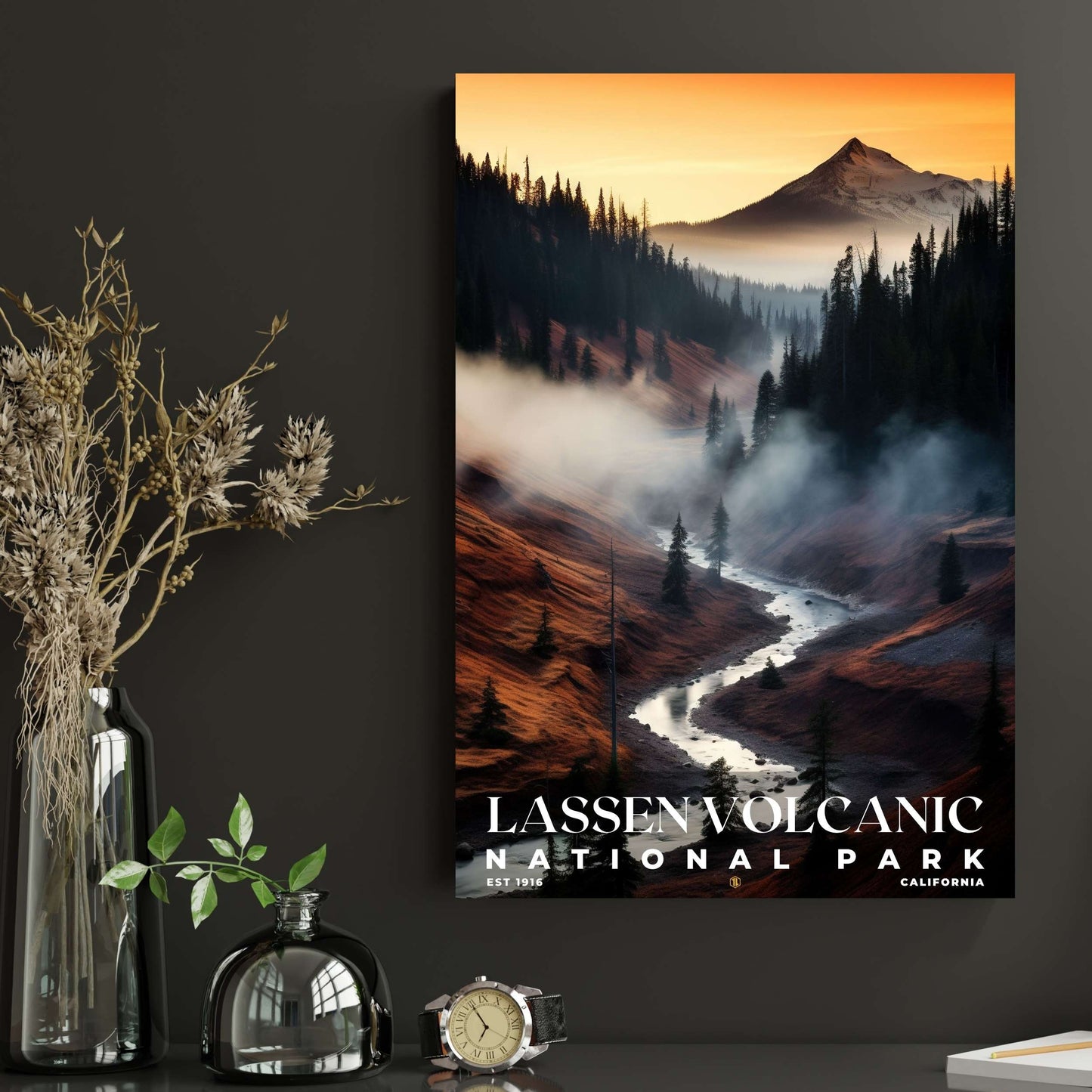 Lassen Volcanic National Park Poster | S10