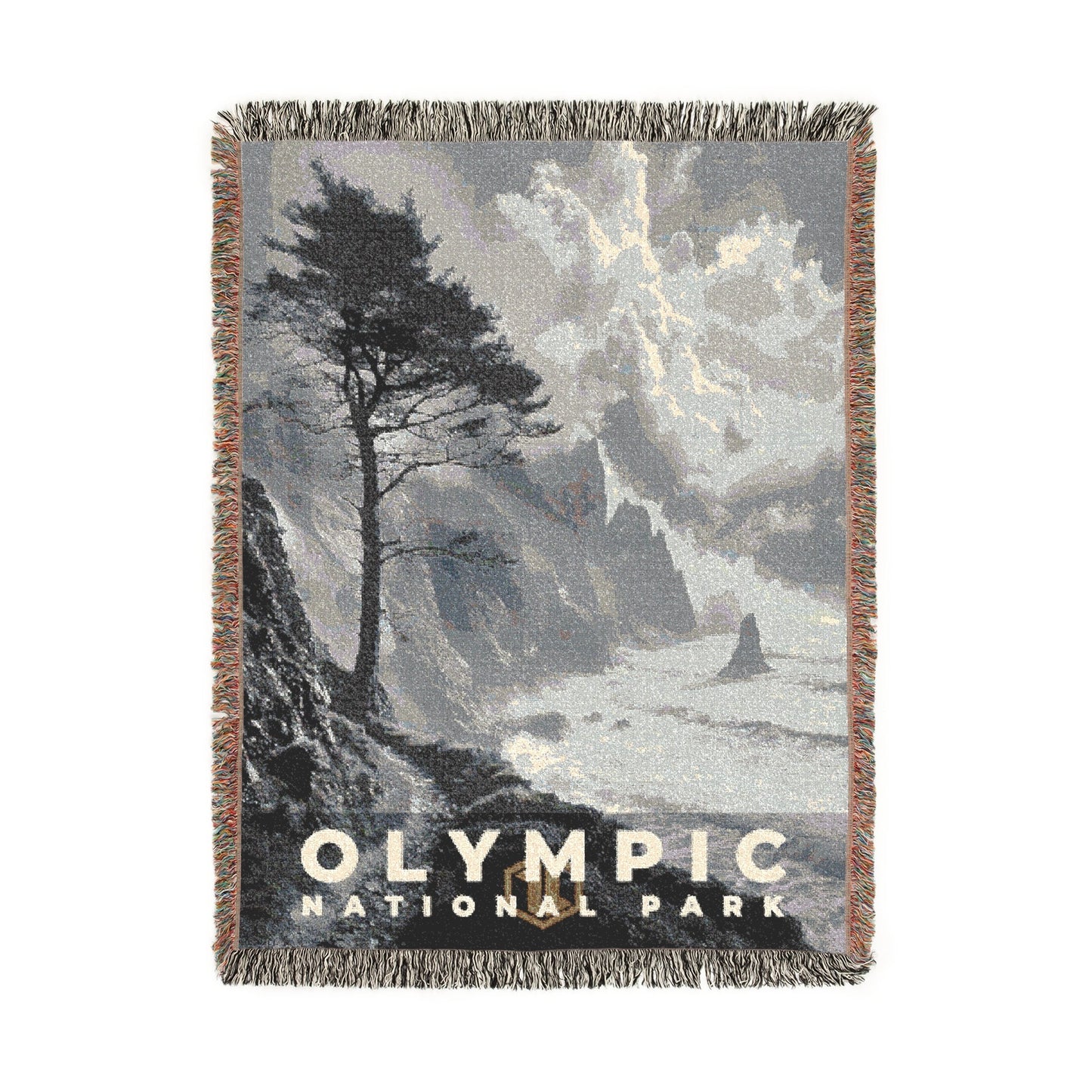 Olympic National Park Woven Blanket | S15