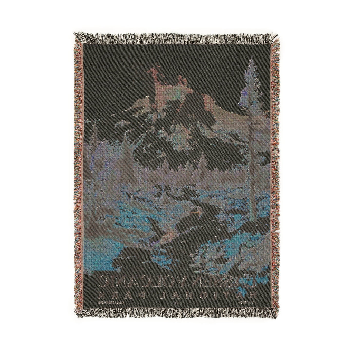 Lassen Volcanic National Park Woven Blanket | S04