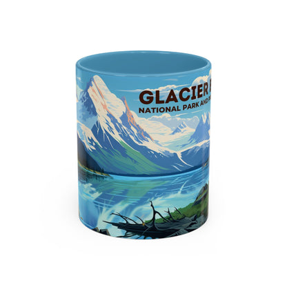 Glacier Bay National Park Mug | Accent Coffee Mug (11, 15oz)