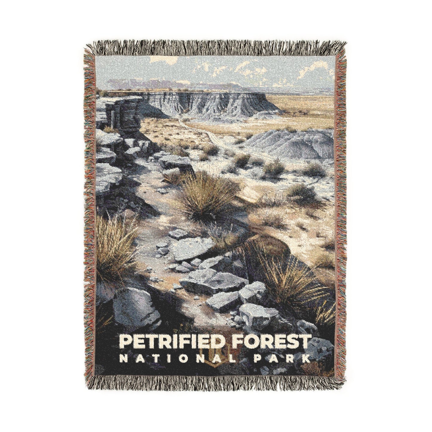 Petrified Forest National Park Woven Blanket | S17