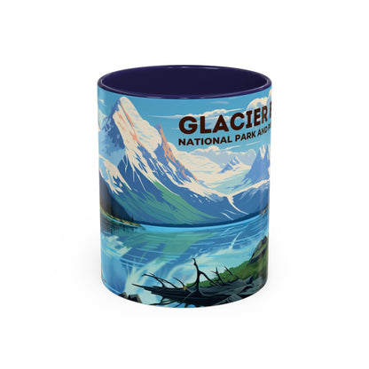 Glacier Bay National Park Mug | Accent Coffee Mug (11, 15oz)