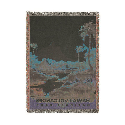 Hawaii Volcanoes National Park Woven Blanket | S08