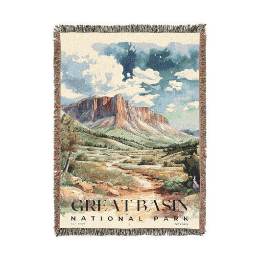 Great Basin National Park Woven Blanket | S04